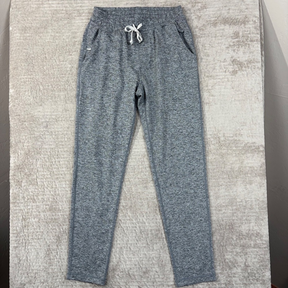 Vuori Ponto Performance Pants Mens‎ Medium Heather Charcoal Grey V418 DreamKnit